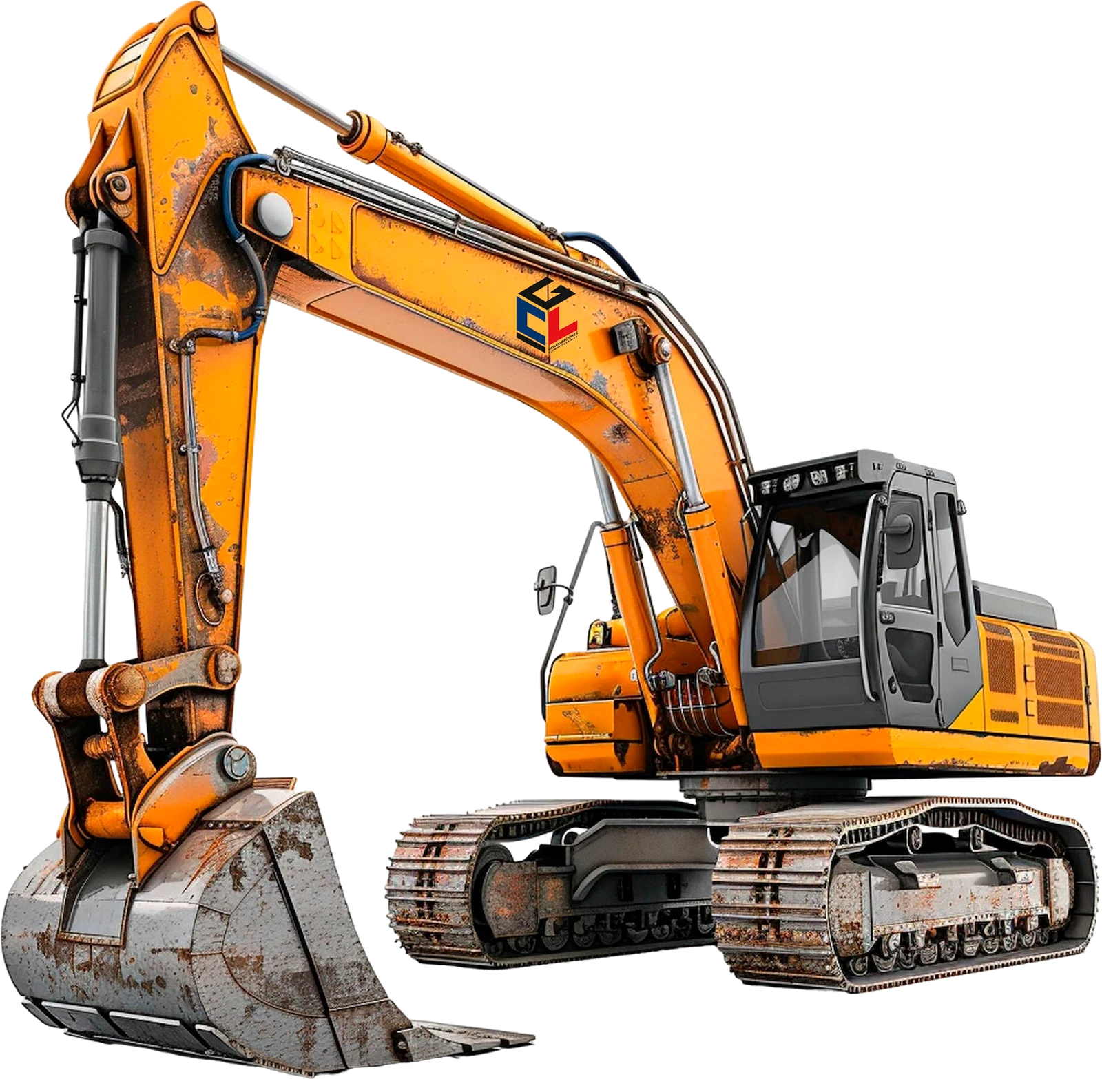 Excavadora de Grupo Constructor Logo